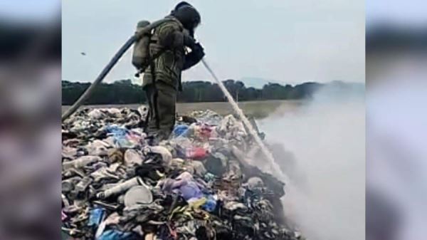Открытое горение на полигоне твердых отходов ликвидировали в ЕАО